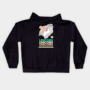 Unicorn Unicorn Unicorn Kids Hoodie